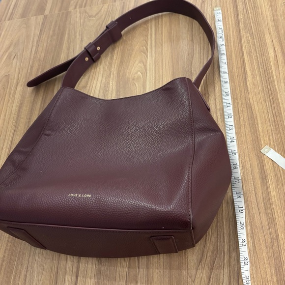 Love & Lore Burgundy Hobo Bag - Picture 8 of 9
